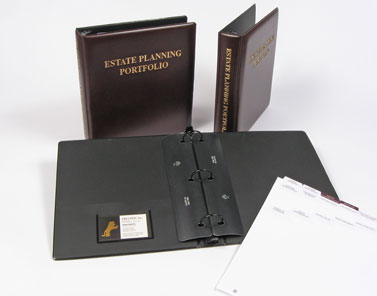 Pro-Tek, Inc. Estate Planning Portfolio binder sample